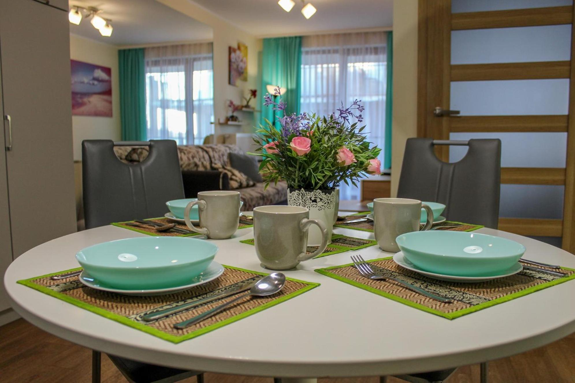 קולובז'ג Apartament Spoko, Basen, Sauna, Aneks Kuchenny, Morze 300M מראה חיצוני תמונה
